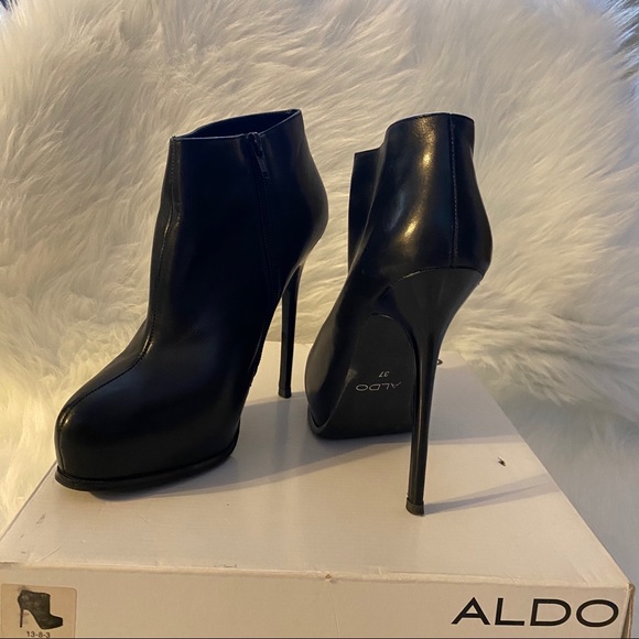 Aldo Black Desano Shoe Bootie - Picture 2 of 4